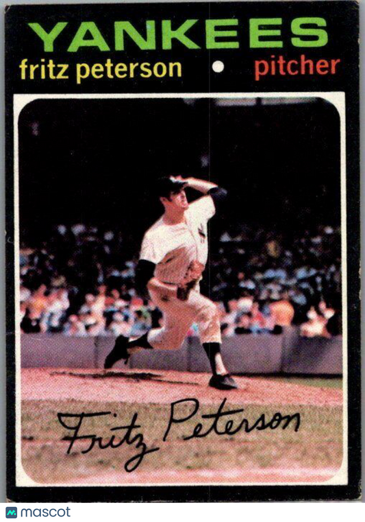 1971 Topps #460 Fritz Peterson