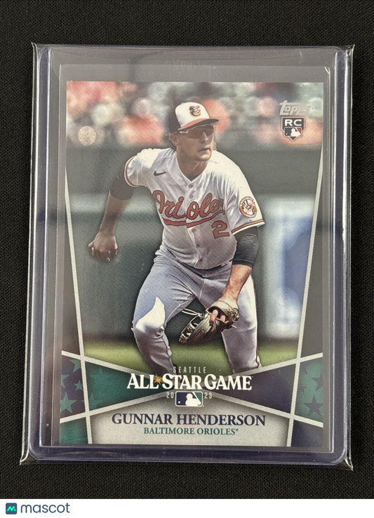 2023 Topps All-Star Game - #40 Gunnar Henderson (RC) Black /399 Rare