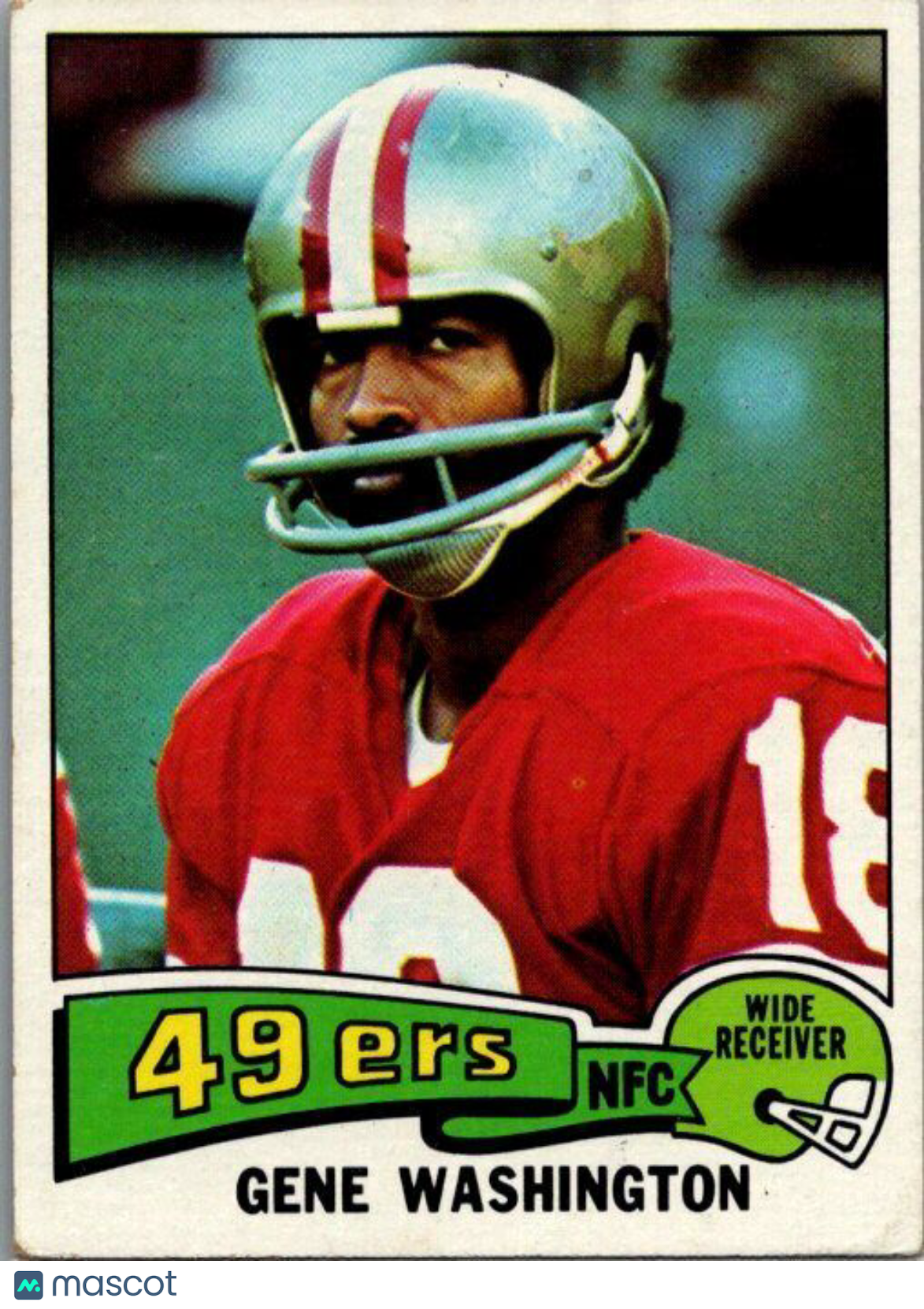 1975 Topps #165 Gene Washington