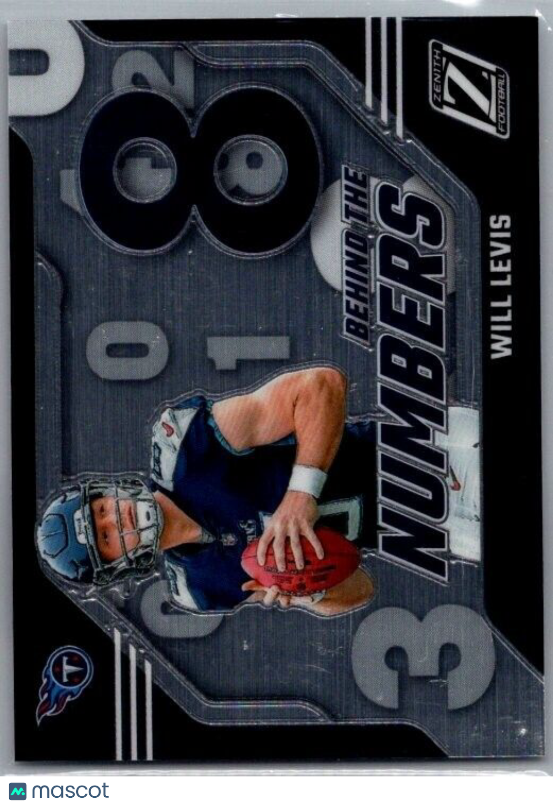 2023 Panini Zenith - Behind The Numbers #29 Will Levis (RC)