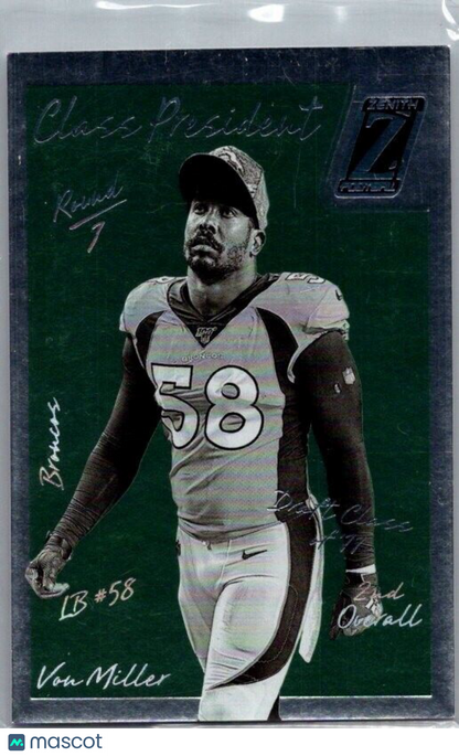 2023 Panini Zenith - Class President Von Miller #CP-2011