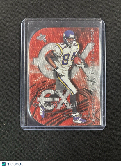 2000 Fleer eX Die Cut Exceptional E-xceptional Randy Moss