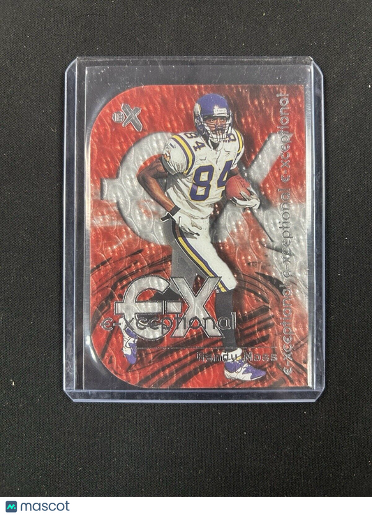 2000 Fleer eX Die Cut Exceptional E-xceptional Randy Moss