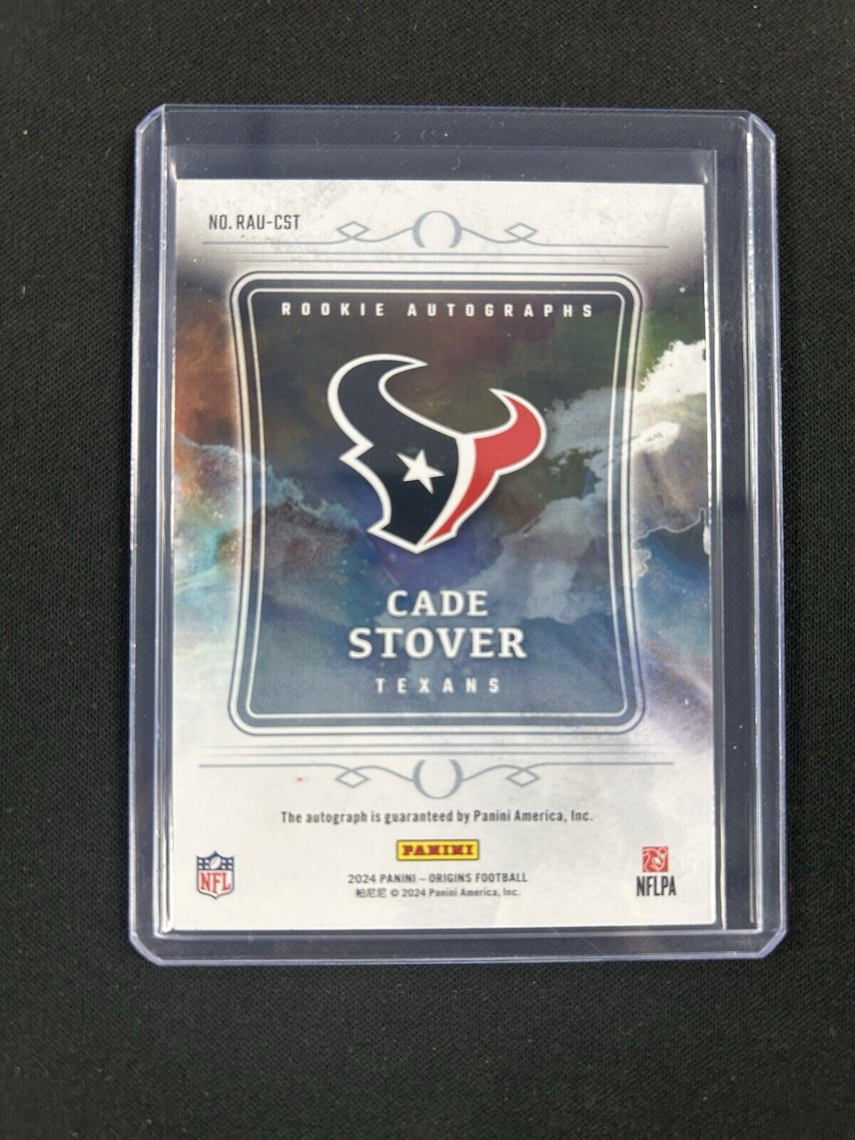 2024 Panini Origins # RAU-CST Cade Stover RC