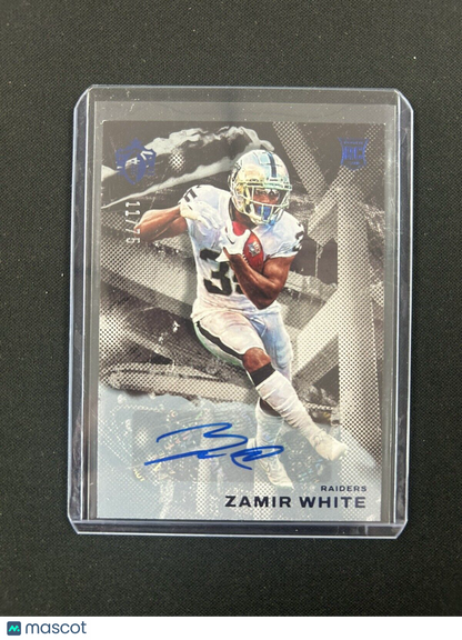 2022 Panini Chronicles Gridiron Kings Zamir White Auto /75