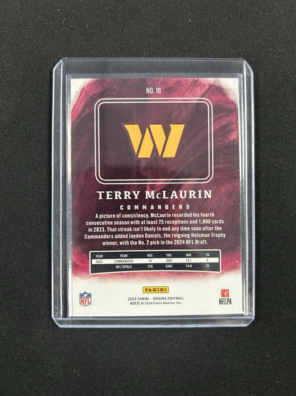 2024 Panini Origins Orange #16 Terry McLaurin /125