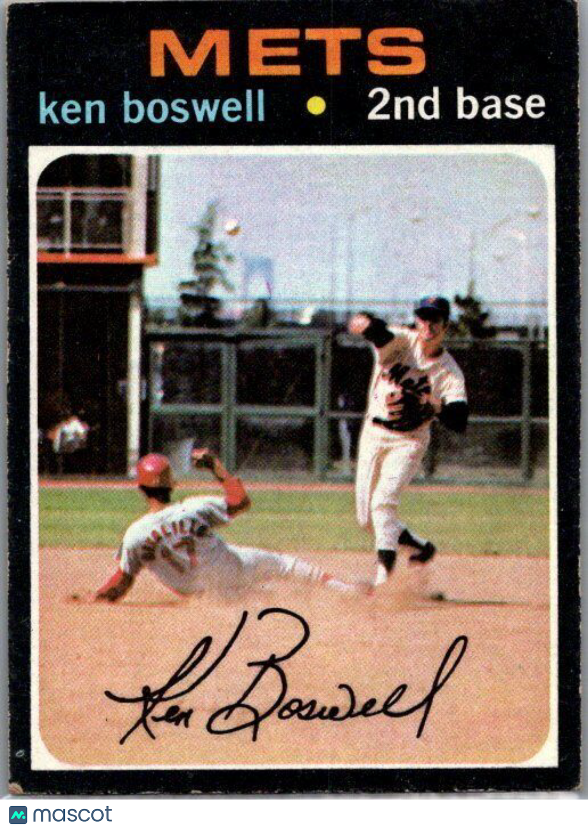 1971 Topps #492 Ken Boswell