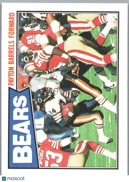 1987 Topps - #43 Walter Payton Chicago Bears Team Leaders