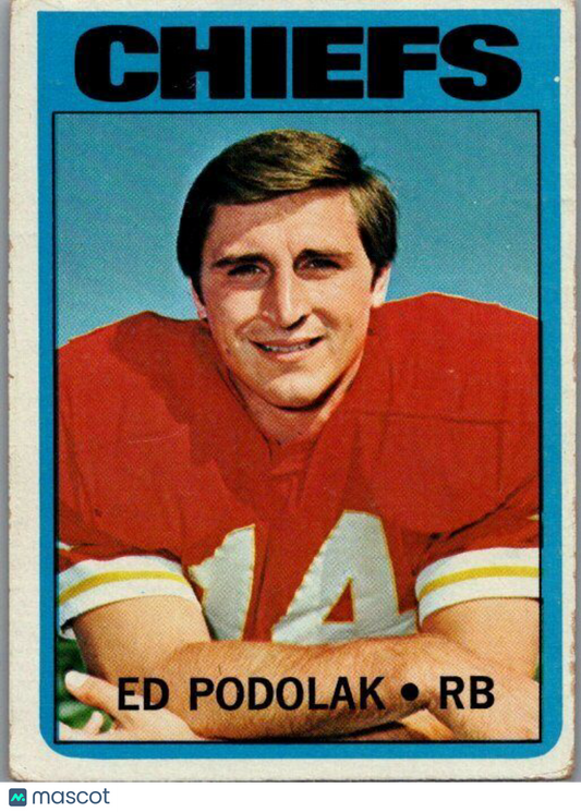 1972 Topps #82 Ed Podolak