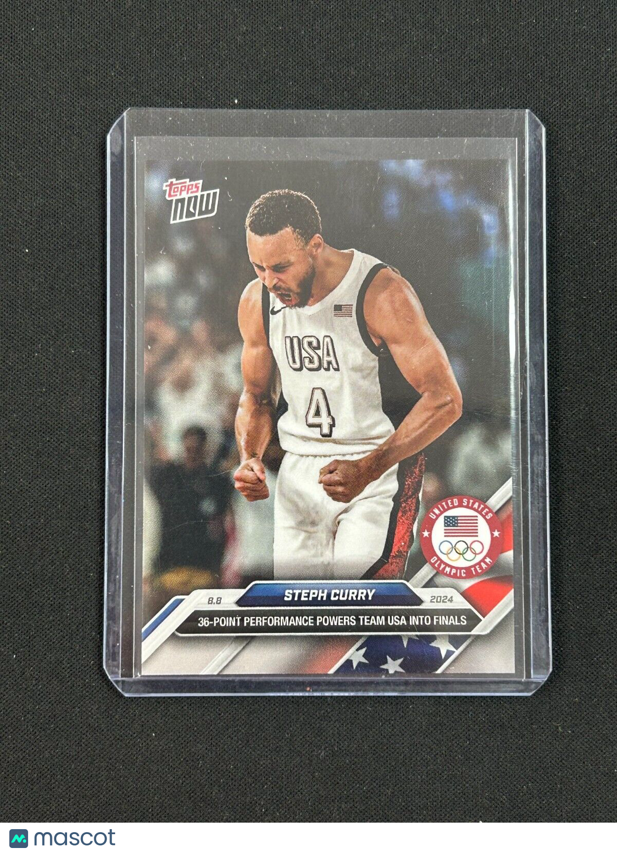 2024 Topps Now Team USA 36 Pt Performance #22 Steph Curry