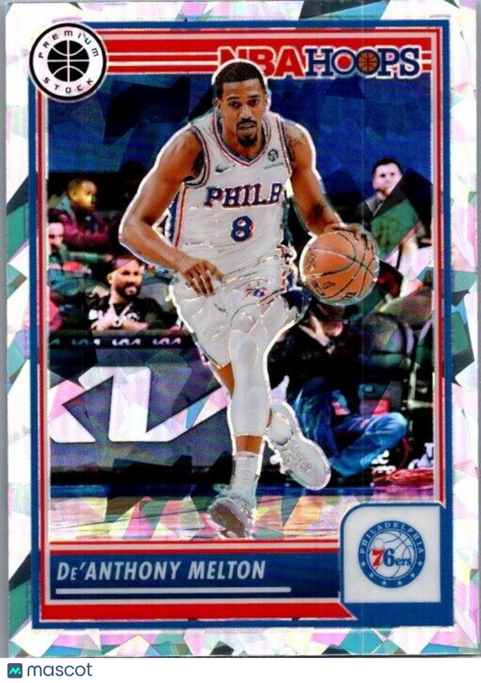 2023-24 Panini NBA Hoops Premium Stock - #138 De'Anthony Melton Ice