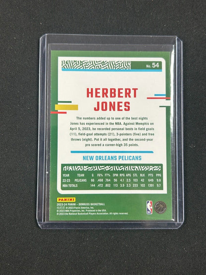 2023-24 Panini Donruss Blue #54 Herbert Jones /49