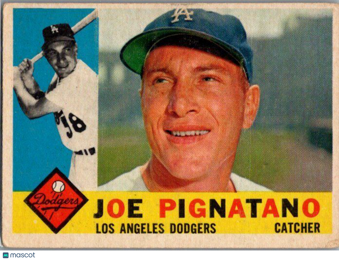 1960 Topps #442 Joe Pignatano