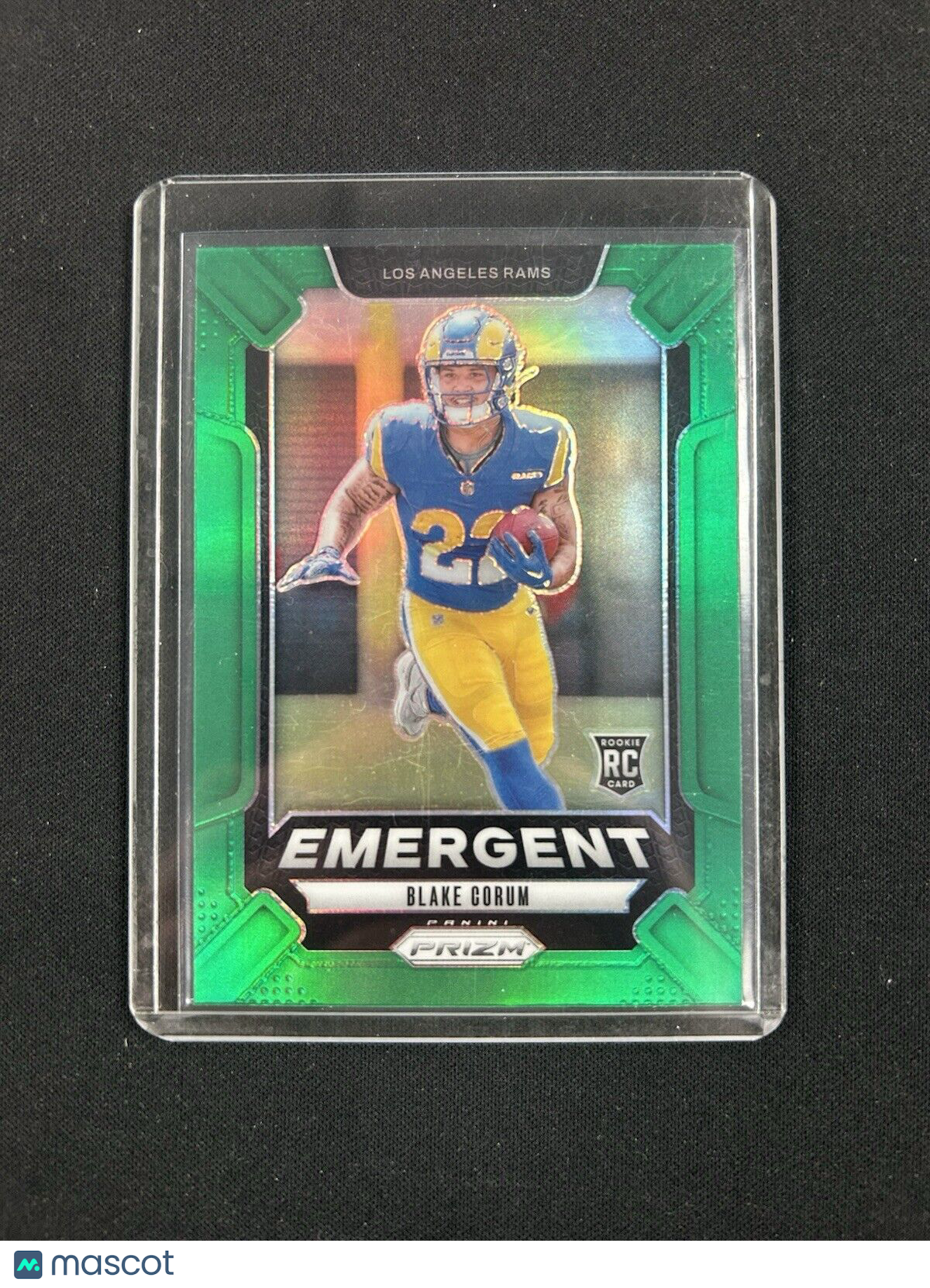 2024 Panini Prizm Green Emergent #10 Blake Corum