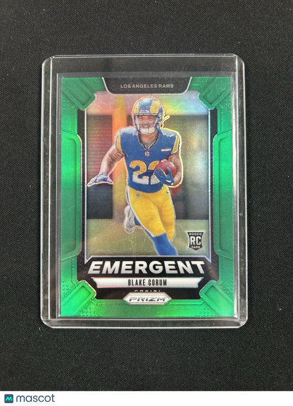 2024 Panini Prizm Green Emergent #10 Blake Corum