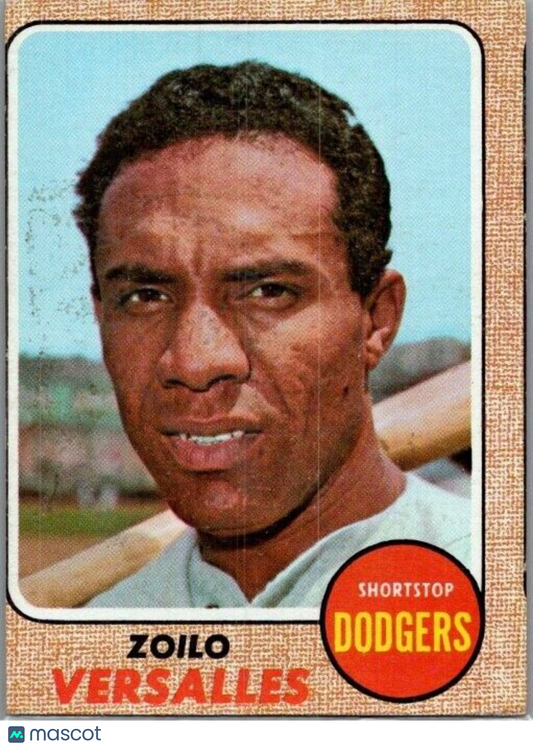 1968 Topps - #315 Zoilo Versalles