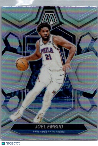 2023-24 Panini Mosaic Joel Embiid #170 Silver