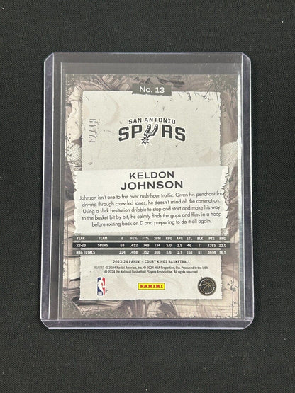 2023-24 Panini Court Kings #13 Keldon Johnson /49