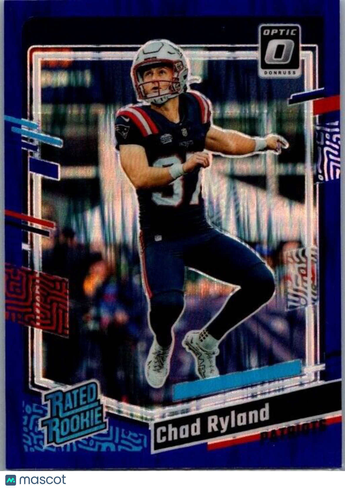 2023 Panini Donruss Optic - Rated Rookie #273 Chad Ryland (RC) Purple Shock