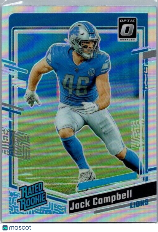 2023 Panini Donruss Optic - Rated Rookie #235 Jack Campbell (RC) Holo