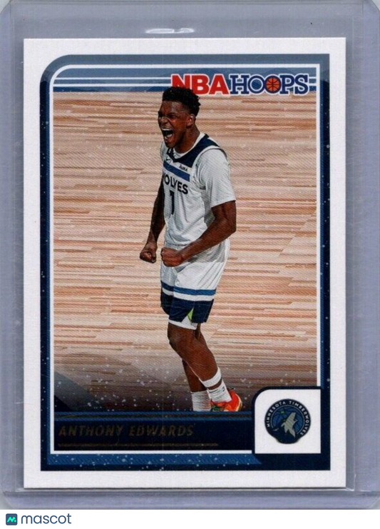 2023-24 Panini NBA Hoops - #189 Anthony Edwards