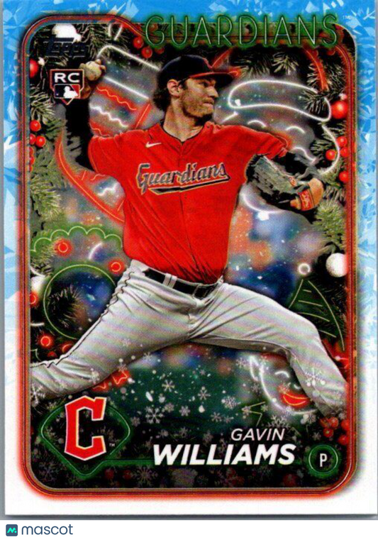 2024 Topps Holiday #H173 Gavin Williams