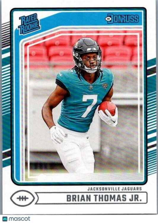 2024 Panini Donruss - Rated Rookie #313 Brian Thomas Jr. (RC)