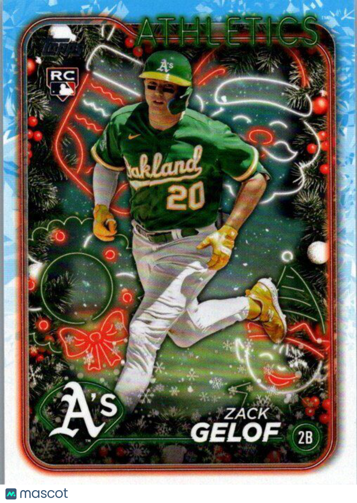 2024 Topps Holiday #H72 Zack Gelof