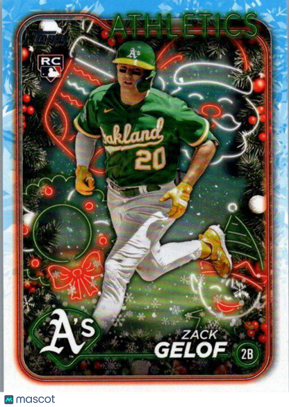 2024 Topps Holiday #H72 Zack Gelof