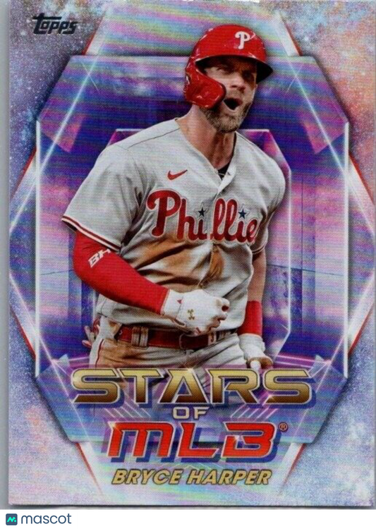 2023 Topps Series 1 - Stars of MLB Bryce Harper #SMLB-14