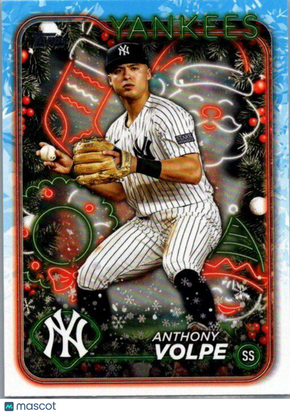 2024 Topps Holiday #H24 Anthony Volpe