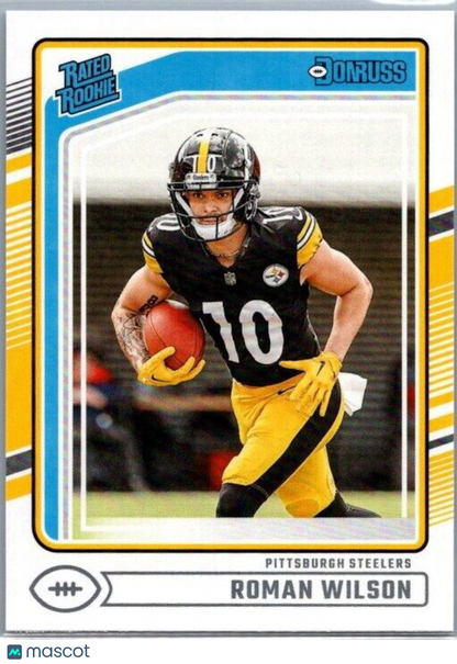 2024 Panini Donruss - Rated Rookie #348 Roman Wilson (RC)