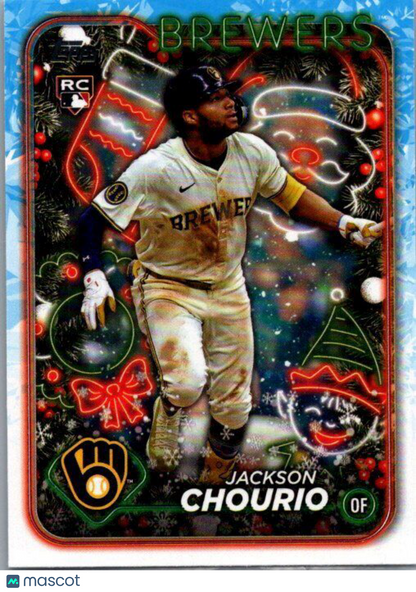 2024 Topps Holiday #H119b Jackson Chourio