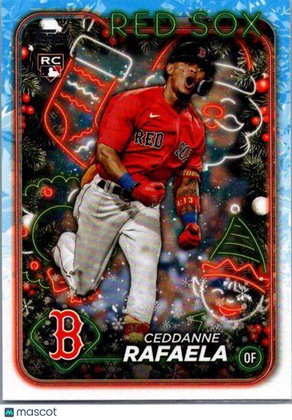 2024 Topps Holiday #H121 Ceddanne Rafaela