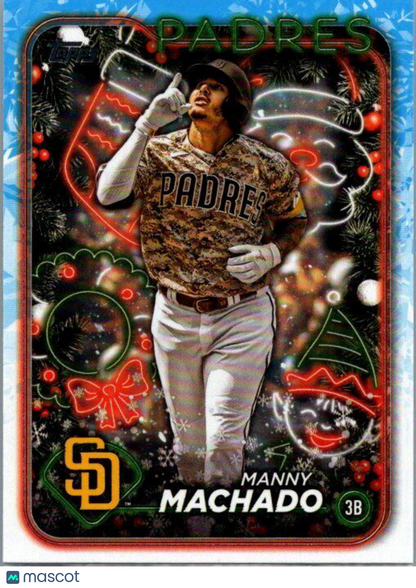 2024 Topps Holiday #H98 Manny Machado