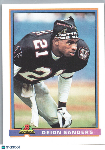 1991 Bowman - #15 Deion Sanders