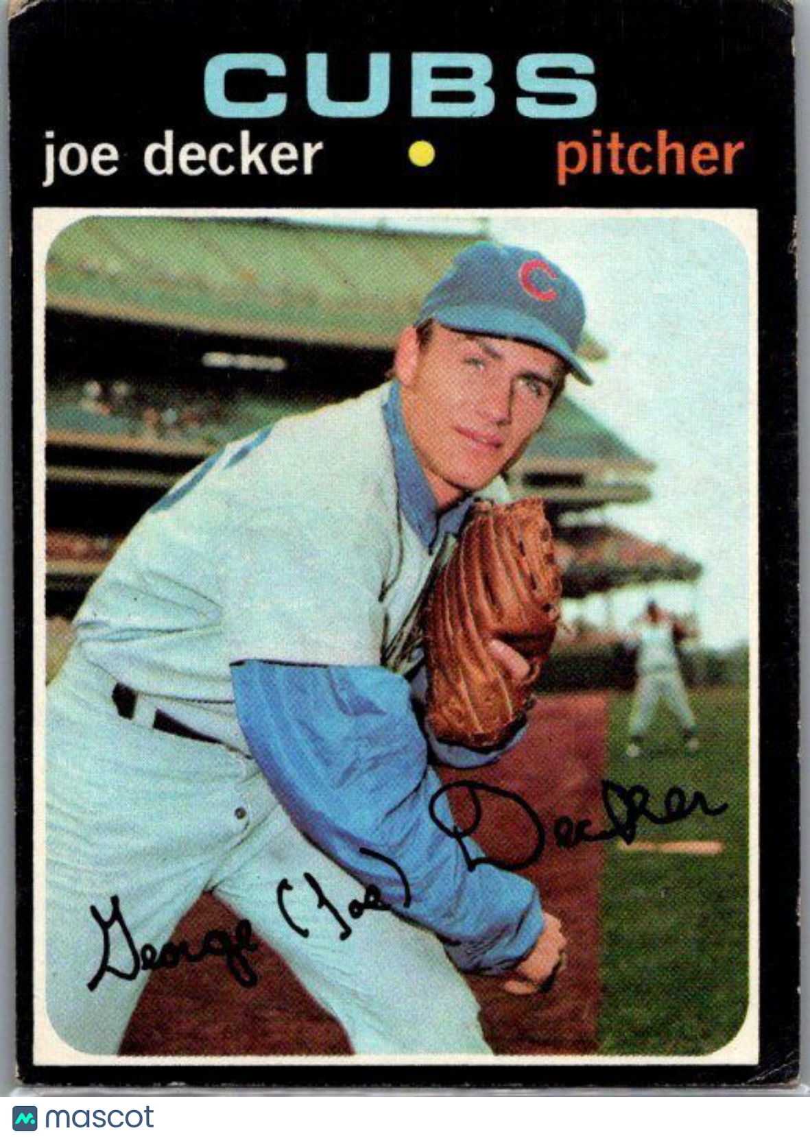 1971 Topps #98 Joe Decker