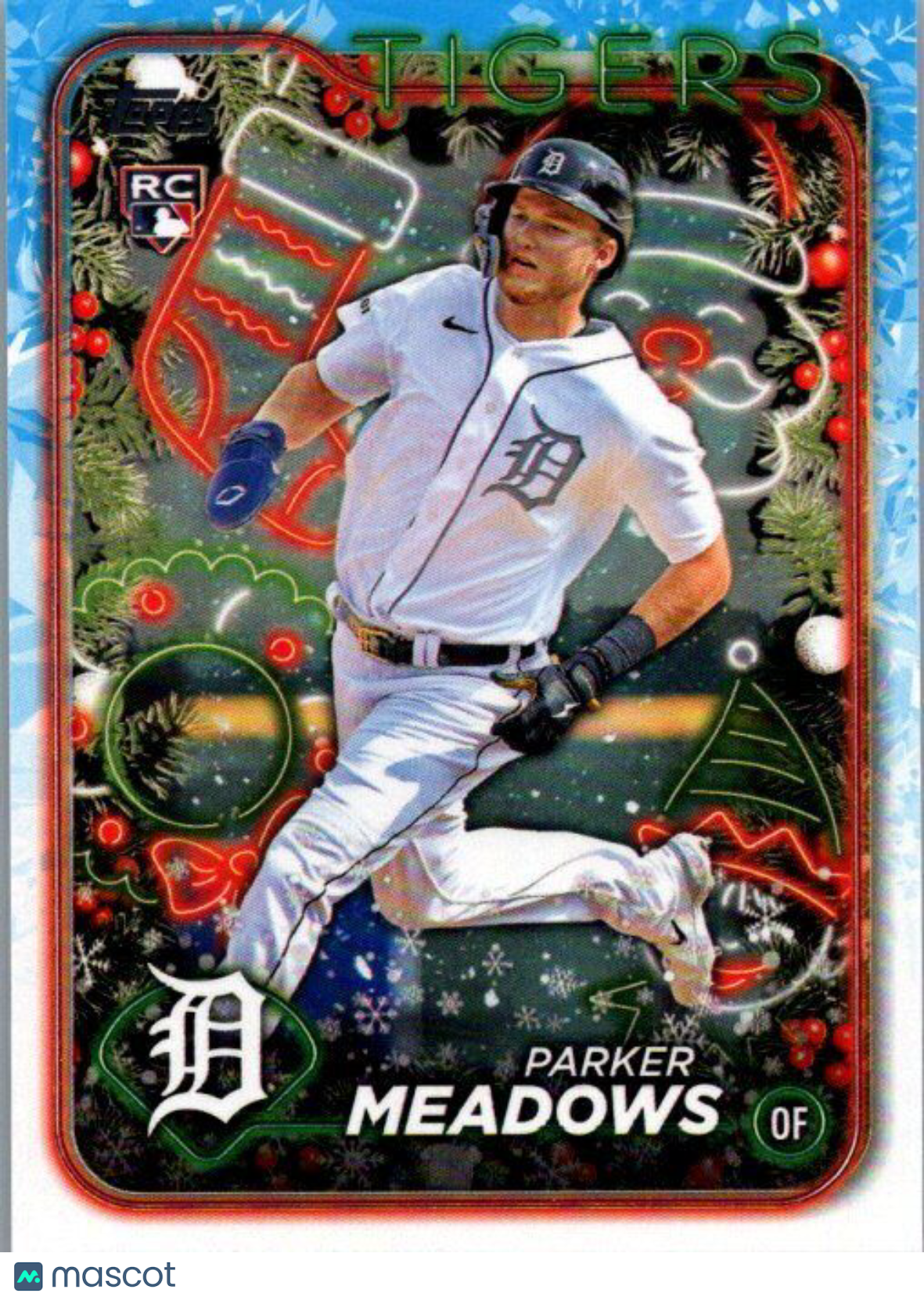 2024 Topps Holiday #H149 Parker Meadows