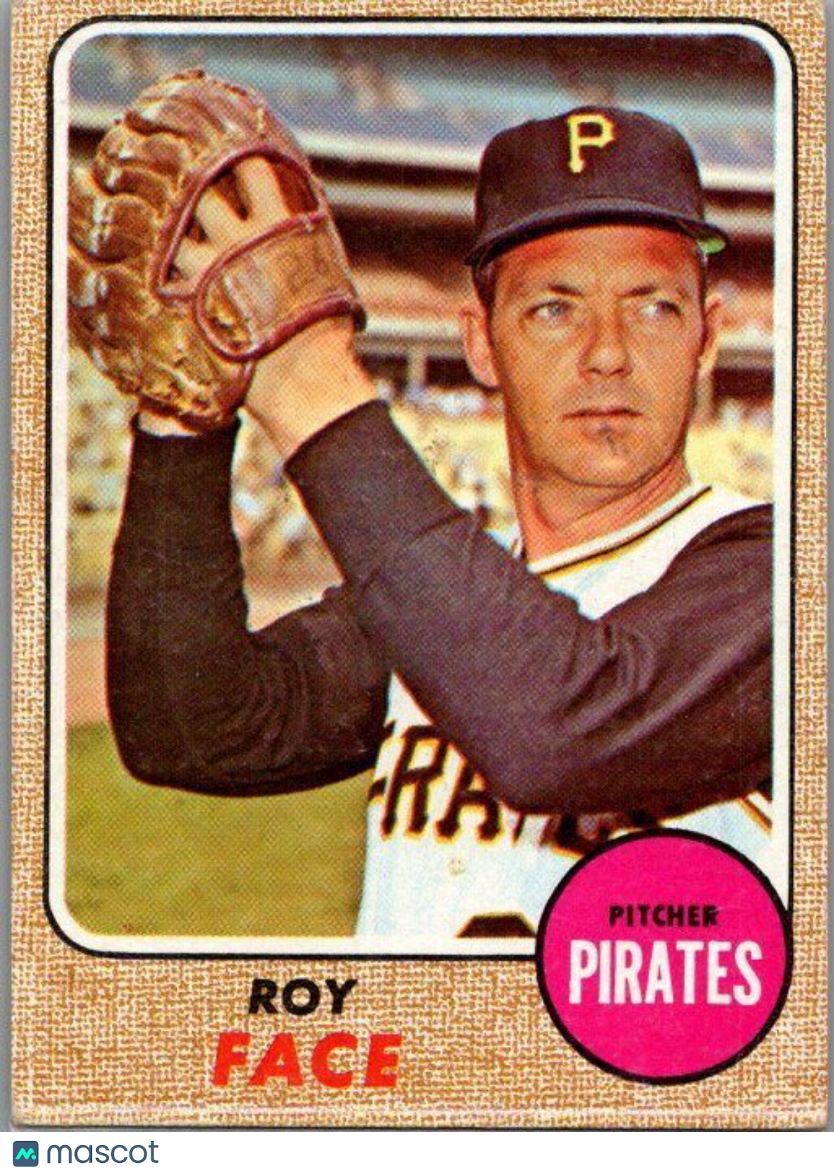 1968 Topps #198 Roy Face