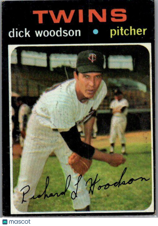 1971 Topps #586 Dick Woodson