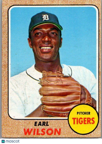 1968 Topps #160 Earl Wilson VG/EX