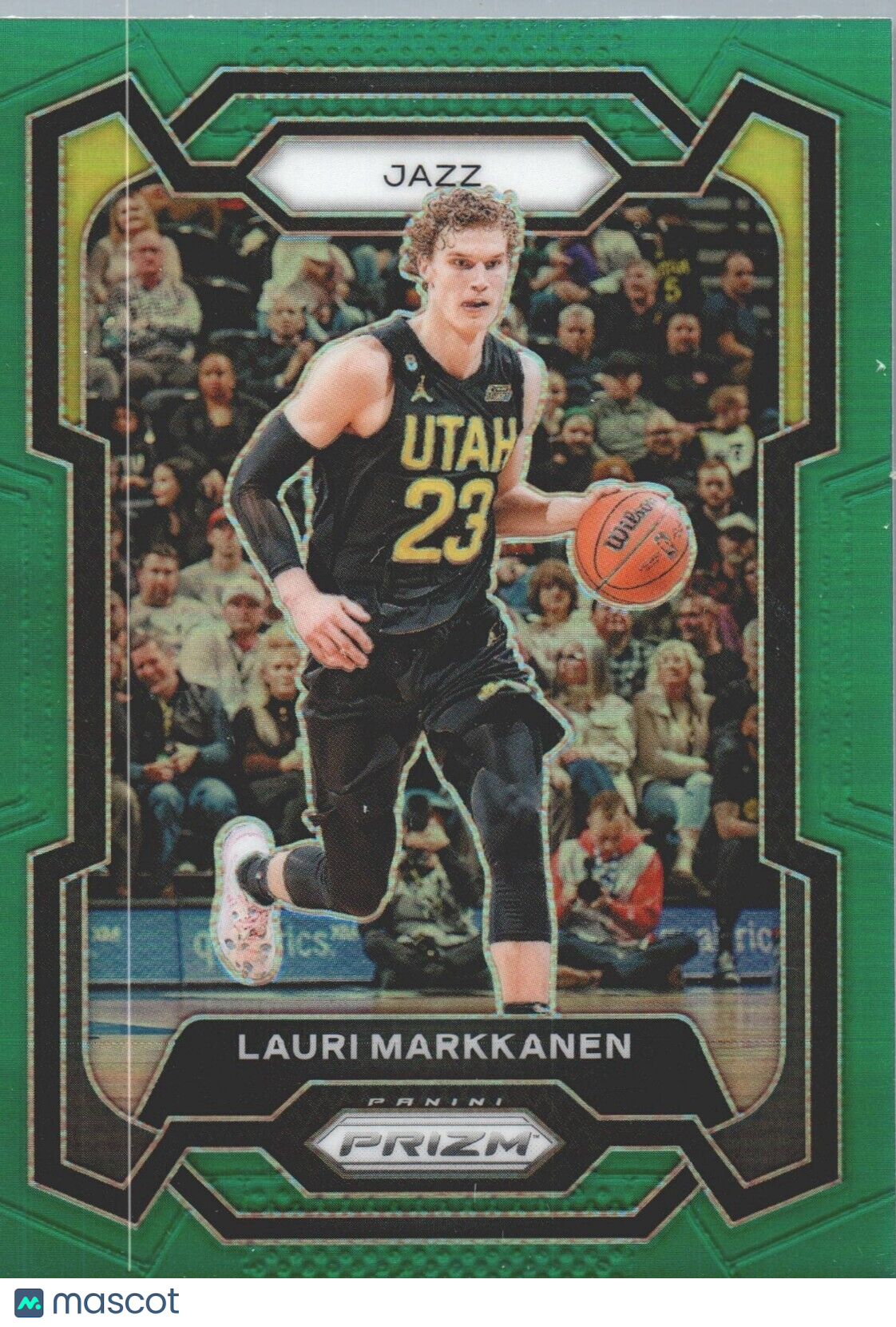 2023-24 Panini Prizm - Green Prizm #93 Lauri Markkanen