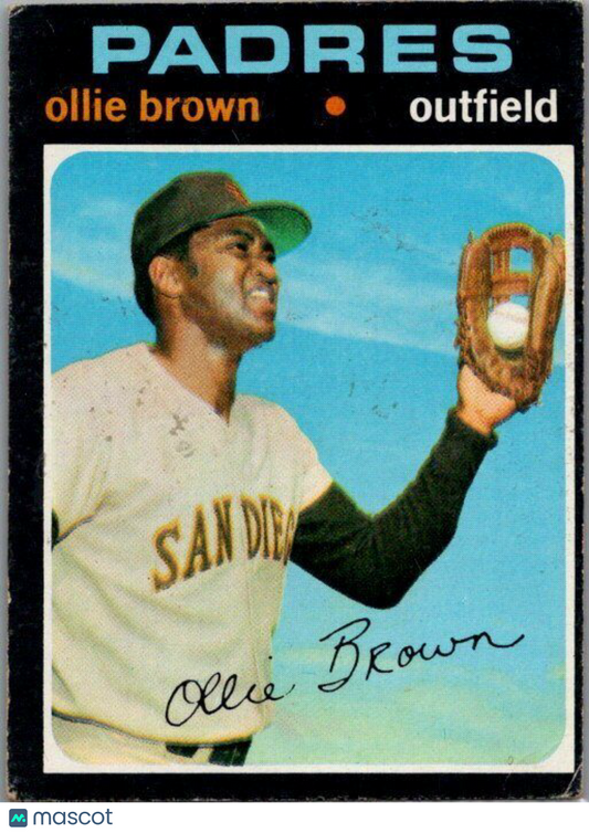 1971 Topps #505 Ollie Brown