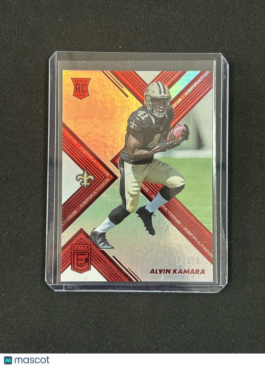 2017 Panini Donruss Elite Red Alvin Kamara /59