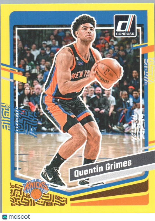 2023-24 Panini Donruss - #100 Quentin Grimes