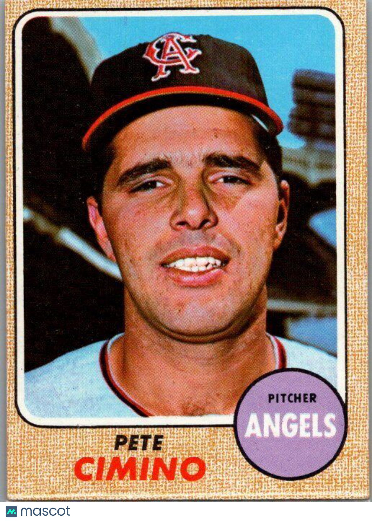 1968 Topps #143 Pete Cimino VG/EX