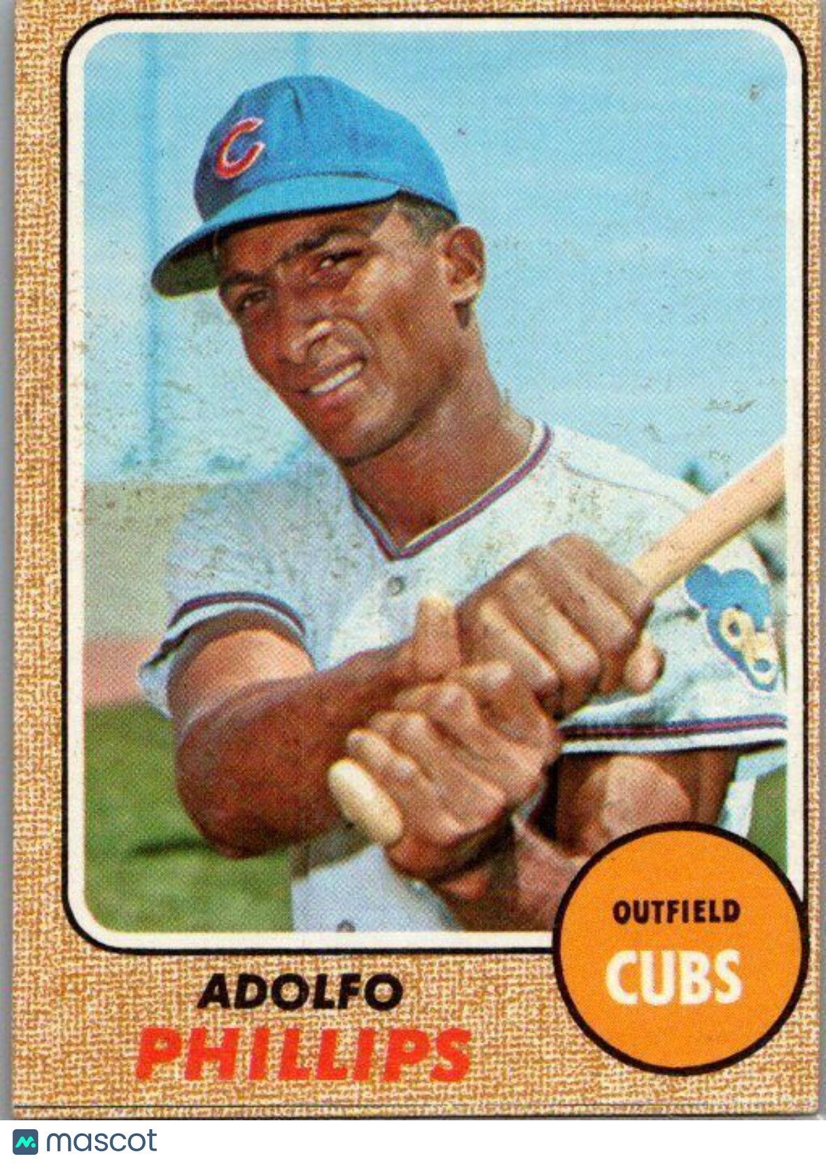 1968 Topps #202 Adolfo Phillips VG/EX