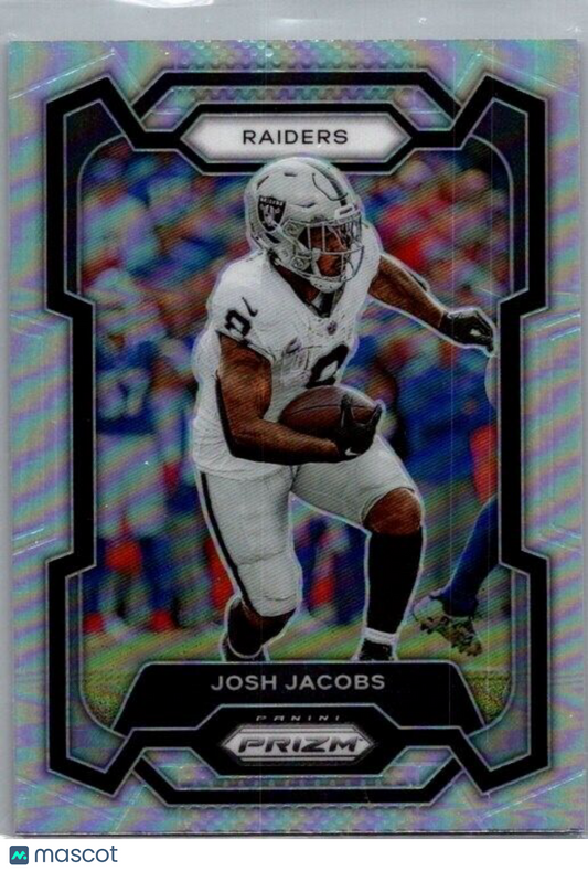 2023 Panini Prizm - #178 Josh Jacobs Silver Prizm