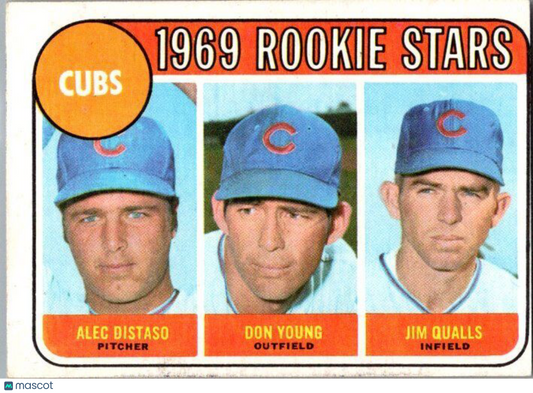 1969 Topps #646 Expos 1969 Rookie Stars (Dan McGinn / Carl Morton)