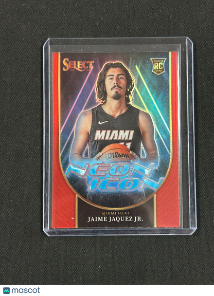 2023-24 Panini Select - Neon Icons #3 Jaime Jaquez Jr. (RC)